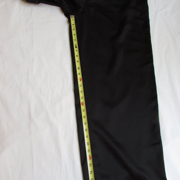 Woman's  Time True Black Wide Leg Dress Pants Size XL (16-18) - Picture 11 of 16